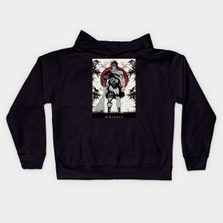 Heracles record of ragnarok Kids Hoodie